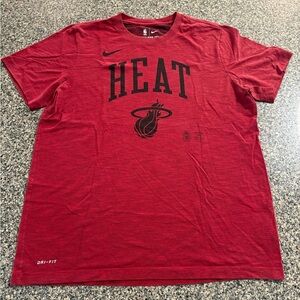 Nike Men's Red HEAT Dri-FIT T-Shirt